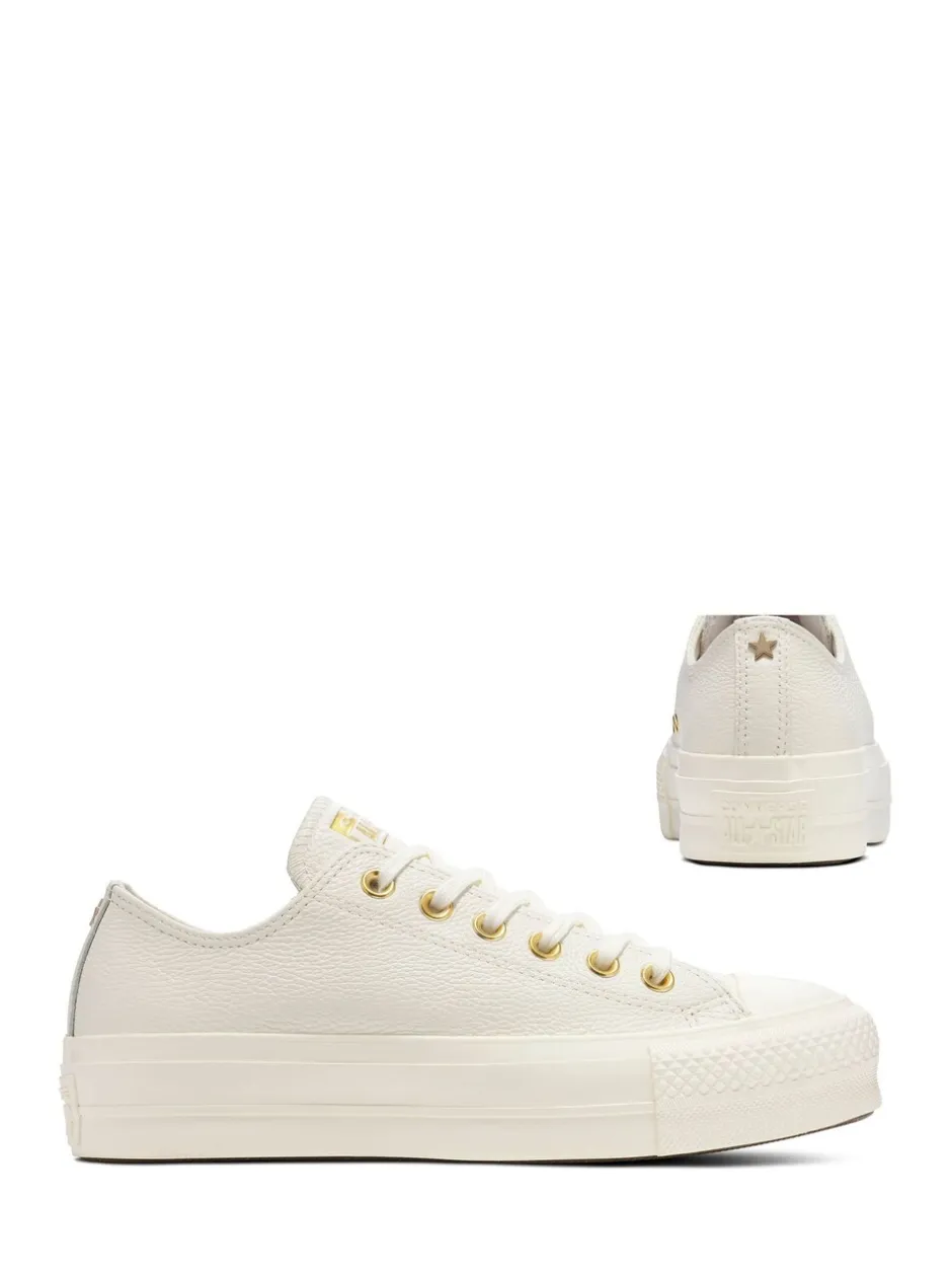 Sneakers*Converse Chuck Taylor All Star Lift Mono leren lage sneakers