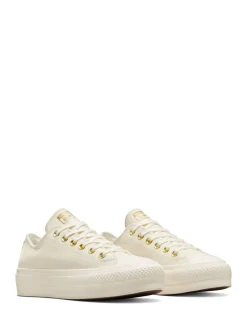 Sneakers*Converse Chuck Taylor All Star Lift Mono leren lage sneakers
