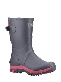 Laarzen|Cotswolds Blue Realm Adjustable Short Wellington Boots
