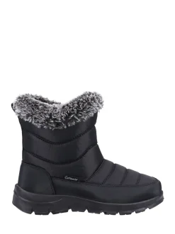 Laarzen|Cotswolds Longleat Black Wellingtons