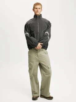 Jassen En Jacks*Cotton On Panelled Racer Jacket