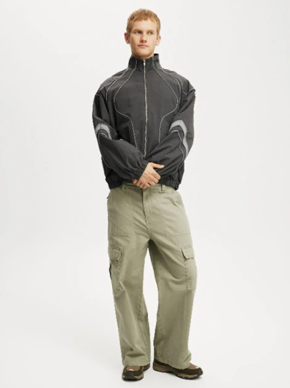 Jassen En Jacks*Cotton On Panelled Racer Jacket