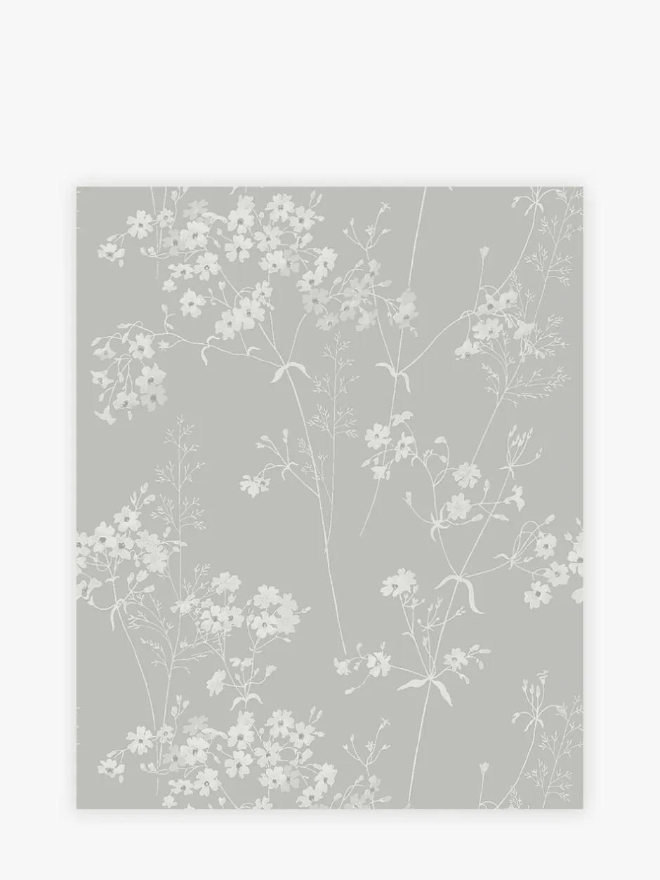 Behang|Next Country Leaves 10M Wallpaper Grijs