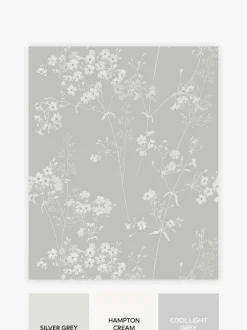Behang|Next Country Leaves 10M Wallpaper Grijs