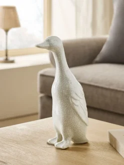 Decoraties|Next Crackle Glaze Ceramic Runner Duck Ornament
