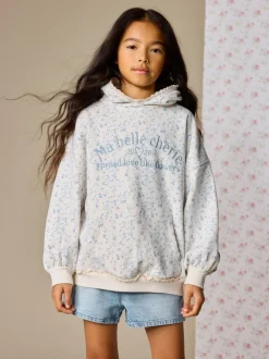 Sweaters En Hoody´S|Next Cream Ditsy Flower - Hoodie (3 - 16 jr)