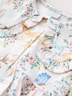 Jurken|Jurken|Next Cream Easter - Collared Dress (3mths-7yrs)