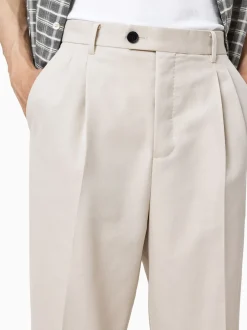 Formele Broek|All Saints - AllSaints Tallis Straight Trousers Crème