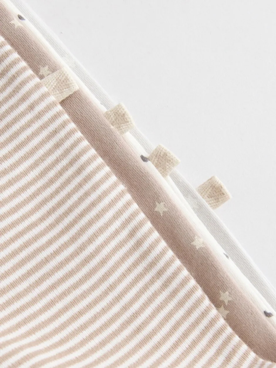 Multipacks|Babypakjes En Babypyjama's|Next Crème - Babypyjama's met tweewegrits (0-2jr)