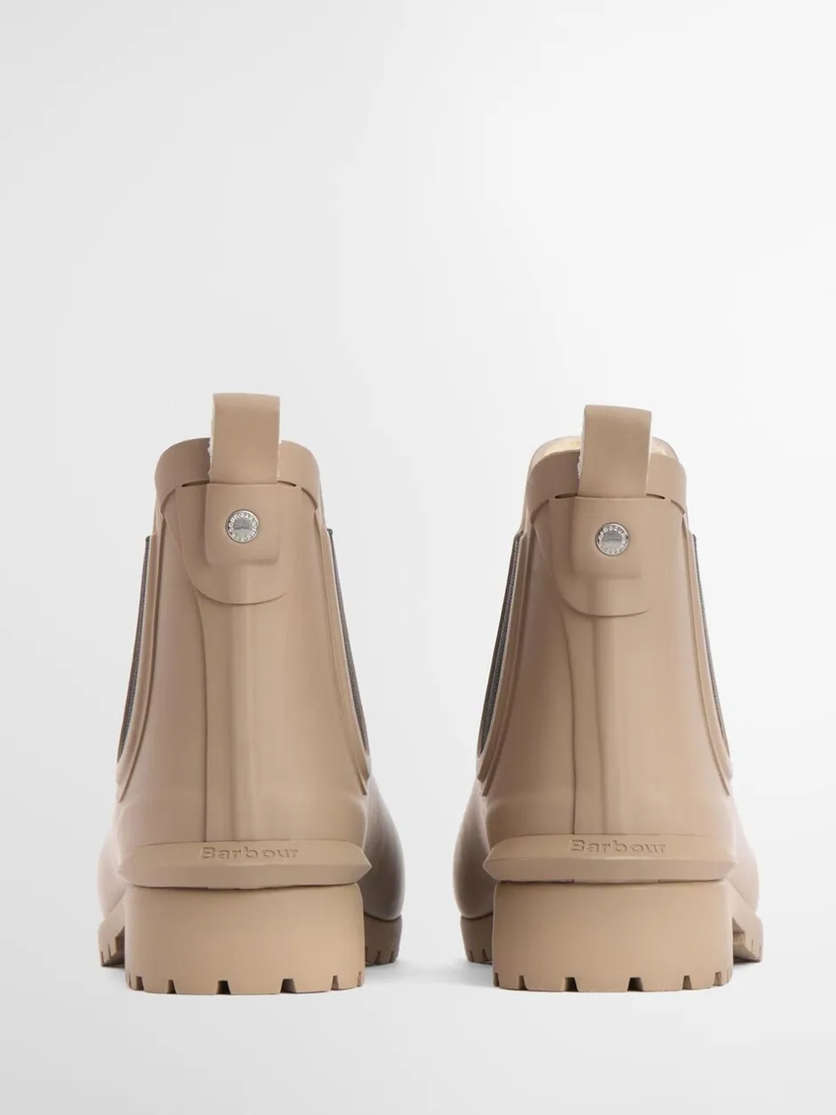 Laarzen|Boots|Barbour - ® Kirkton Chelsea Wellington Boots Crème