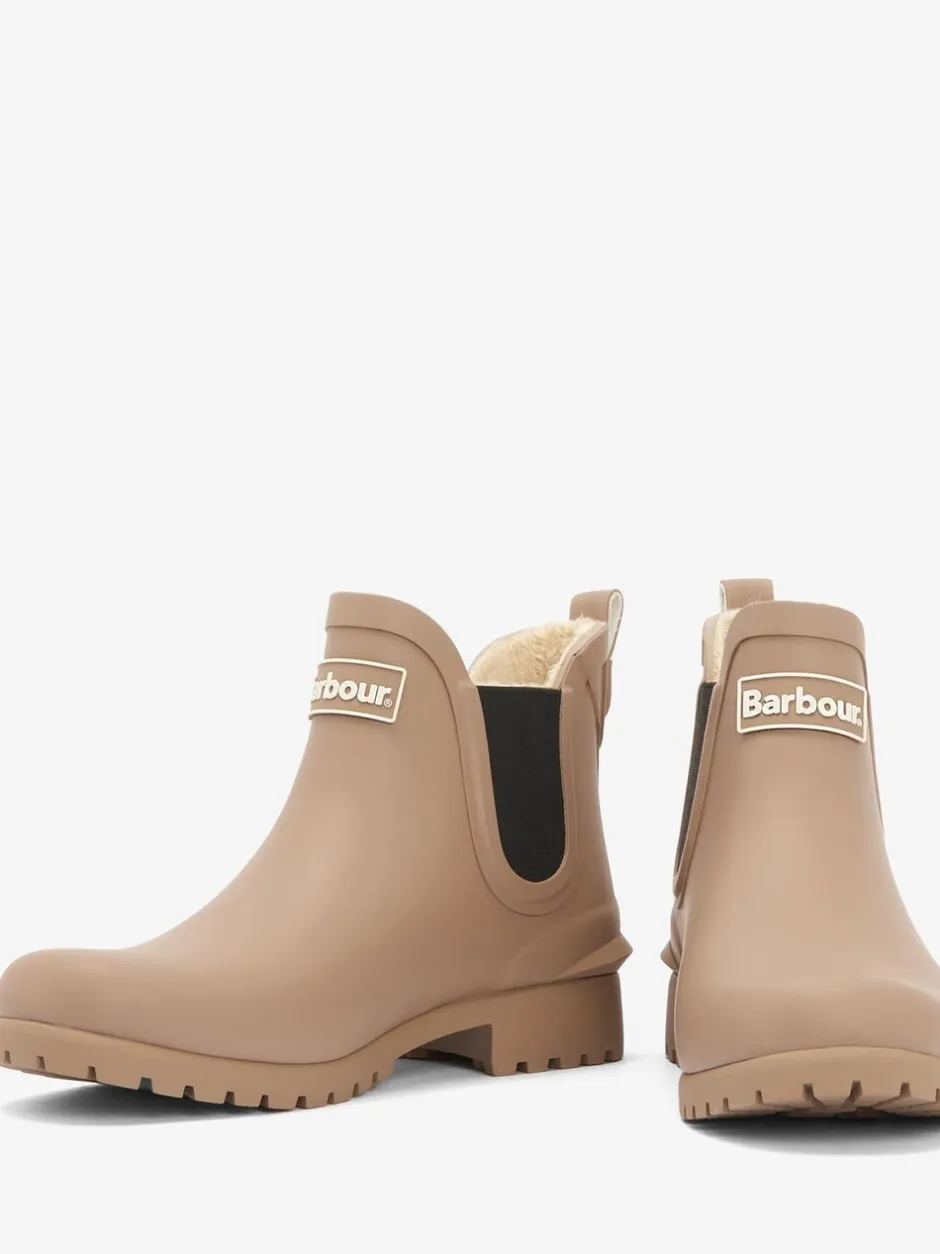 Laarzen|Boots|Barbour - ® Kirkton Chelsea Wellington Boots Crème