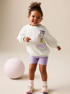 Shorts En Rokken|Next Crème - Bluey Shorts Set (12mths-7yrs)
