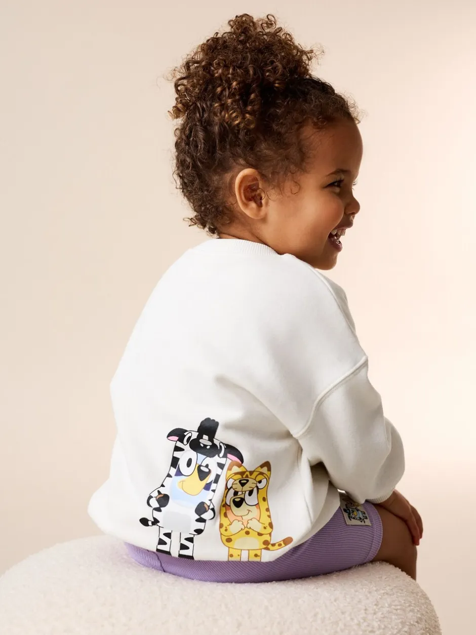 Shorts En Rokken|Next Crème - Bluey Shorts Set (12mths-7yrs)