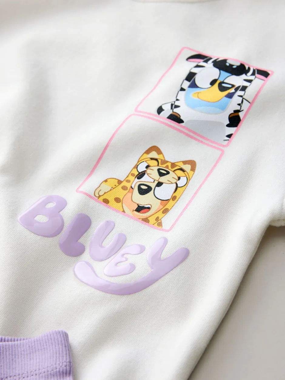 Shorts En Rokken|Next Crème - Bluey Shorts Set (12mths-7yrs)