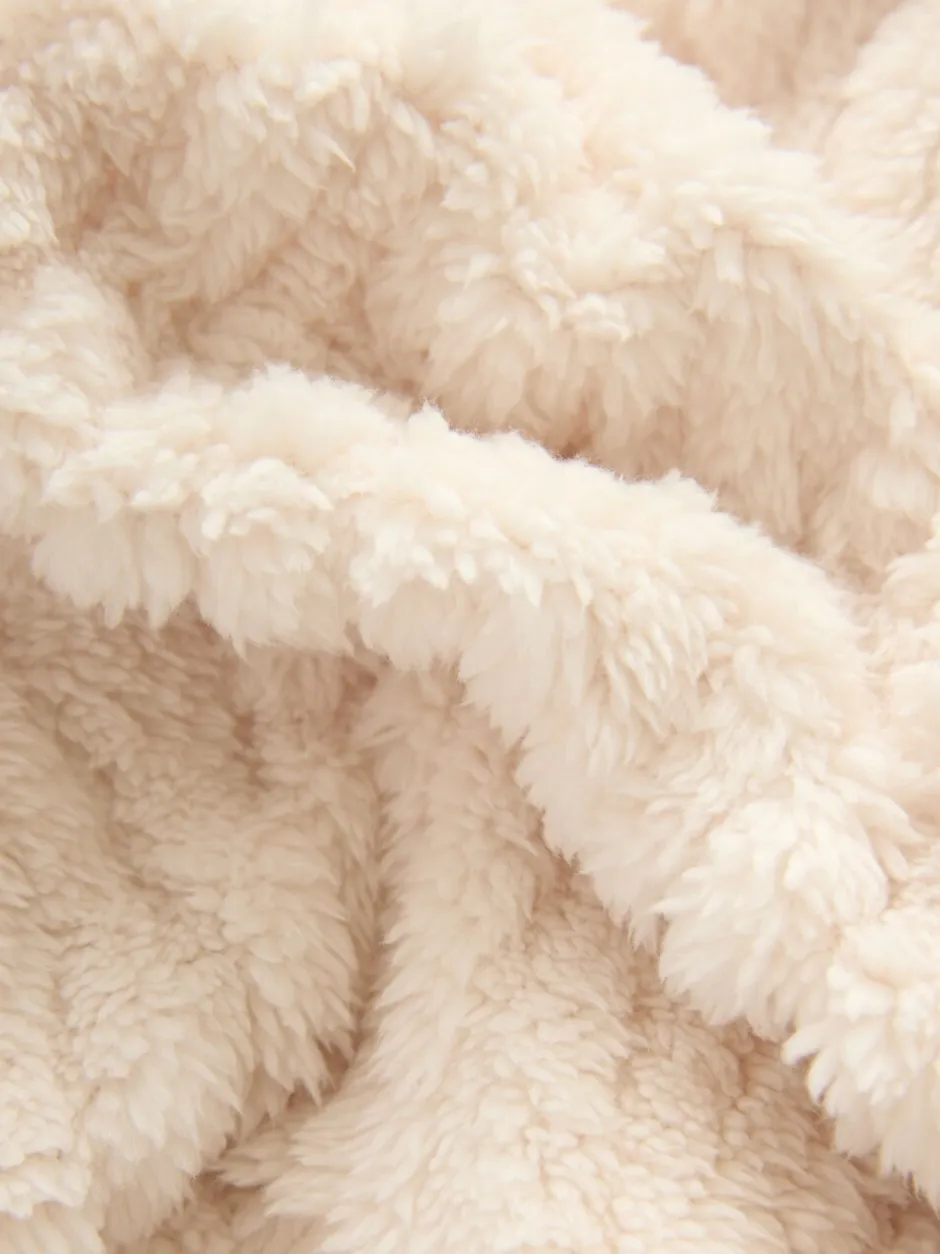 Nachtkleding En Pyjama's|Pyjama's|Next - Fleece Jacquard Pyjama's Set 2 Pieces (2-16jr) Crème