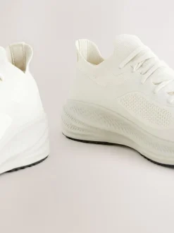 Sneakers*Next - Gebreide sneakers Crème