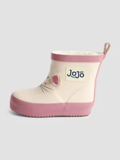 Laarzen*Jojo Maman Bébé - Print Short Wellies Crème