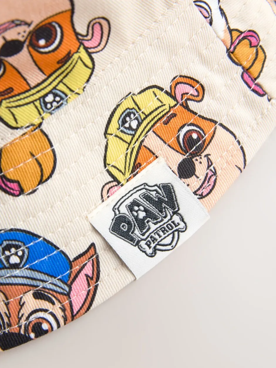 Mutsjes En Antikrabwantjes|Mutsen, Handschoenen En Sjaals|Next Crème - Paw Patrol emmer Hoeden van 100% katoen (1-10jaar)