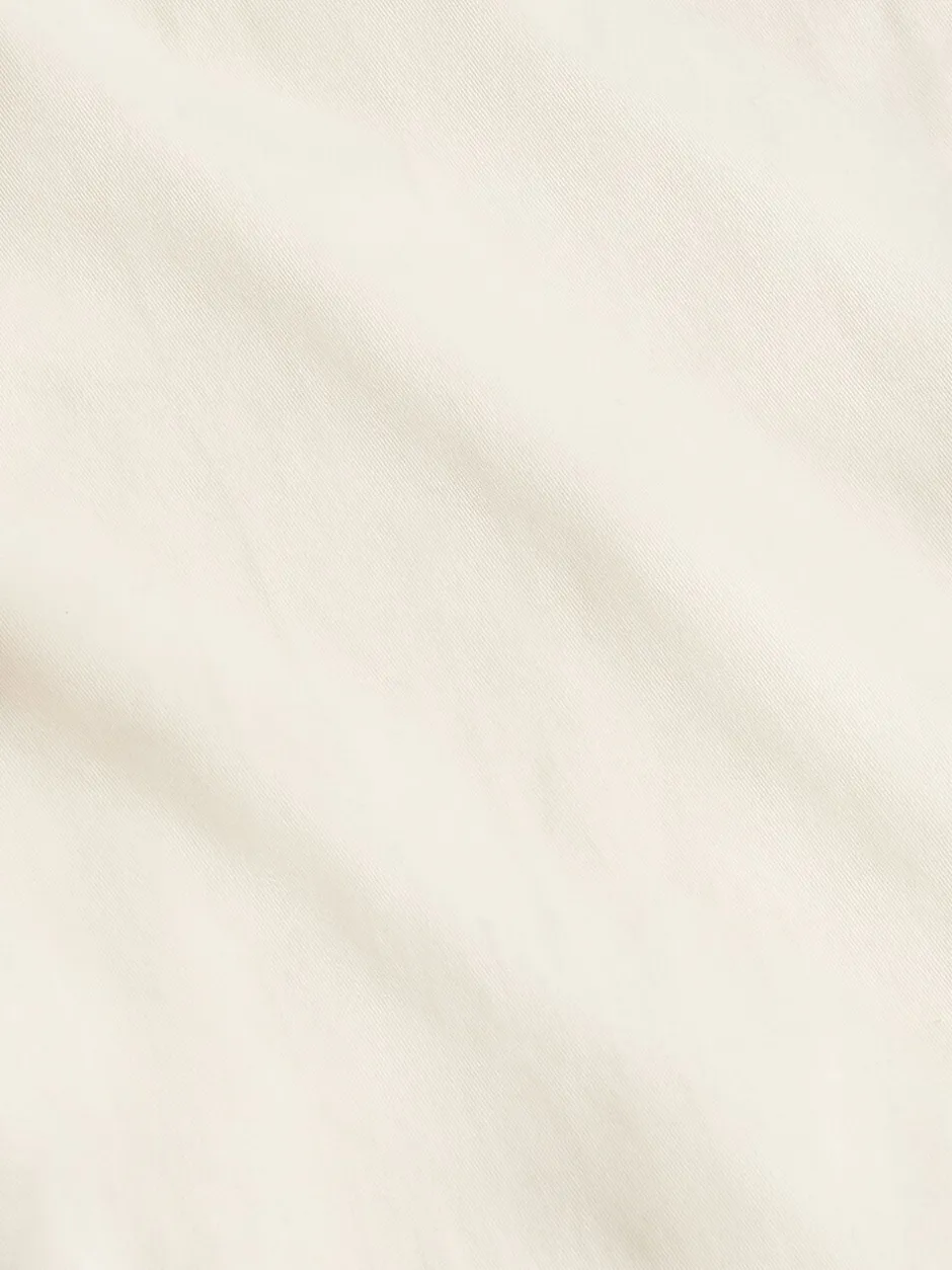 Formele Broek|Peckham Rye Crème - Stretch Cotton Trousers