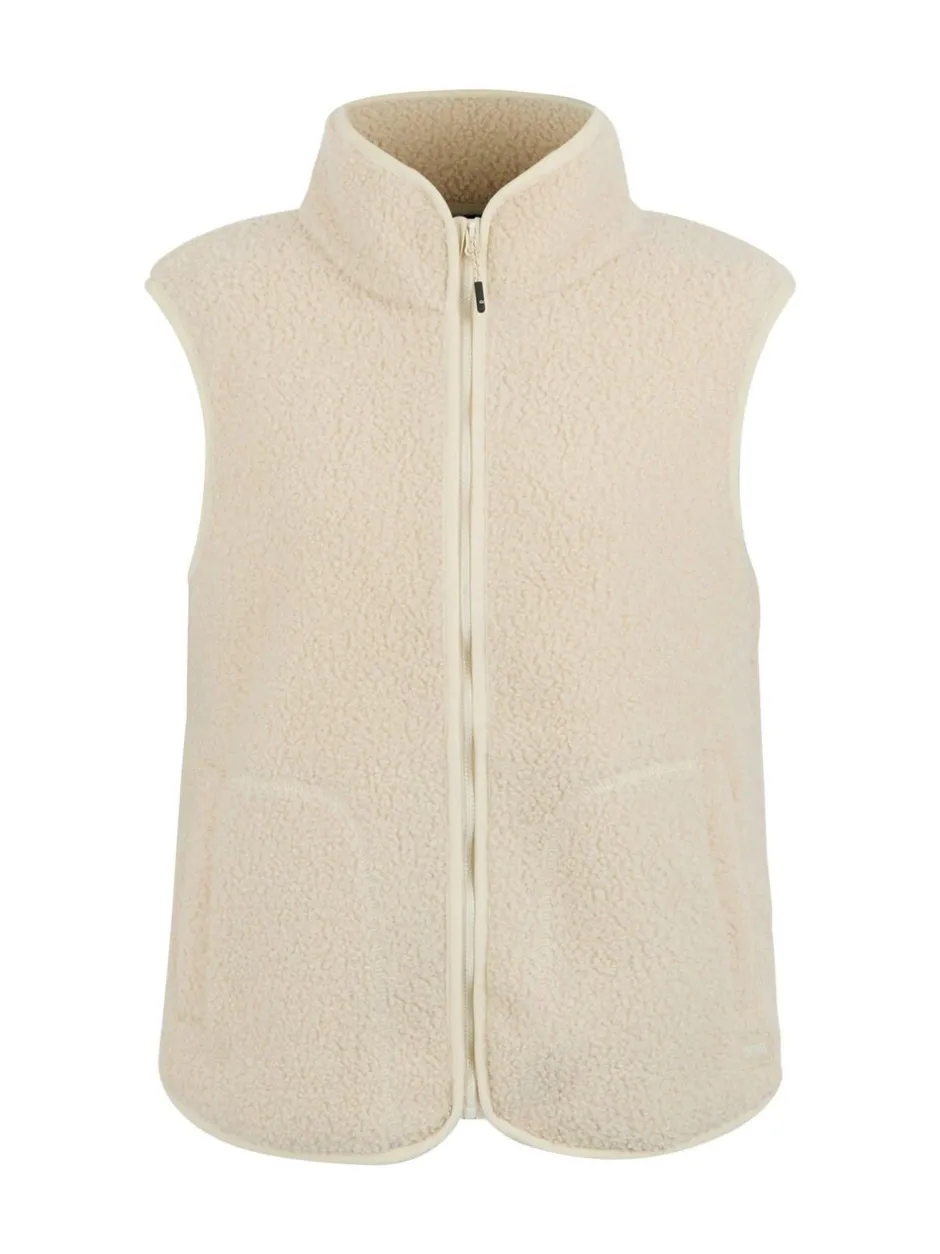 Sportkleding|Hoody's En Sweatshirts*Regatta - Frankie Borg Bodywarmer Fleece Crème