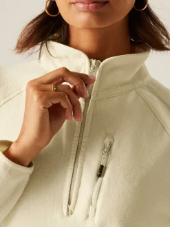 Sportkleding*Regatta - Womens Frankie Half Zip Fleece Crème