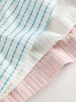 Tops|Alle Ondergoed*Next - Set van 3 camihemdjes met textuur en bandjes (1,5-16jr) Crème
