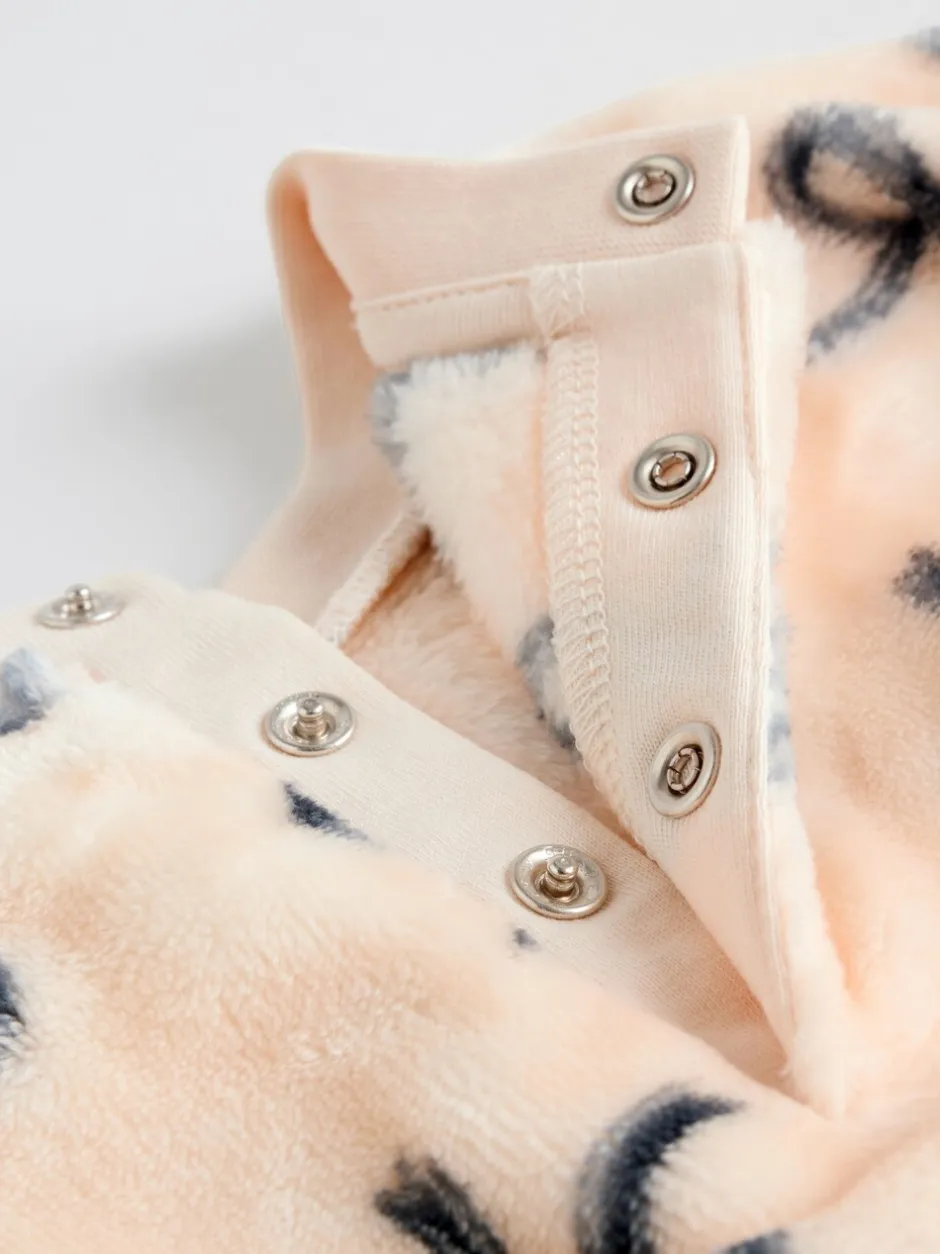 Truien En Breisels|Sets En Outfits*Next Crème/grijs - Set van zachte velours trui met strikprint en broek (0mnd -2jr)