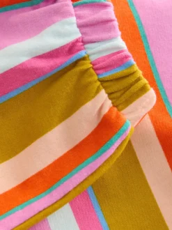 Sets En Combisets|Truien En Breisels*Next Crèmekleurige strepen gewatteerde figuurtjes - Set van sweatshirt en joggingbroek met rechte wijde pijpen (3mnd -7jr)