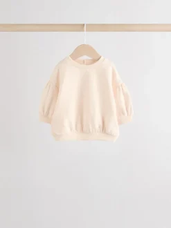 Sets En Combisets|Truien En Breisels|Next - Baby sweatshirt en joggingbroek 6 -delige set (0mnd -2jr) Crèmekleurig/roze