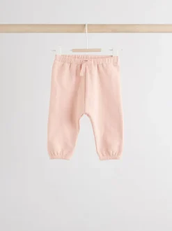 Sets En Combisets|Truien En Breisels|Next - Baby sweatshirt en joggingbroek 6 -delige set (0mnd -2jr) Crèmekleurig/roze