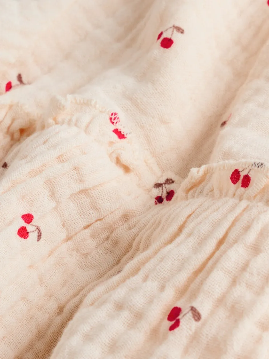 Tops|Sets En Outfits*Next - 2 -delige babyset van geweven tops en broeken met lange mouwen (0mnd -2jr) Crème/rode kers