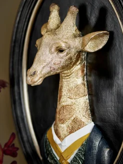 Canvassen En Kunst Voor Aan De Wand*Next 3D Dressed Giraffe Ornate Wall Plaque