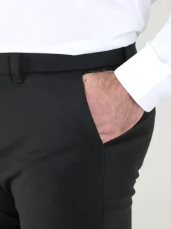 Formele Broek*D555 YARMOUTH Bi-Stretch Trousers With Flexible Waistband