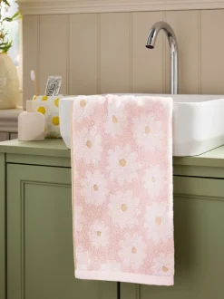 Handdoeken En Badmatten*Next Daisy 100% katoenen handdoeken Roze