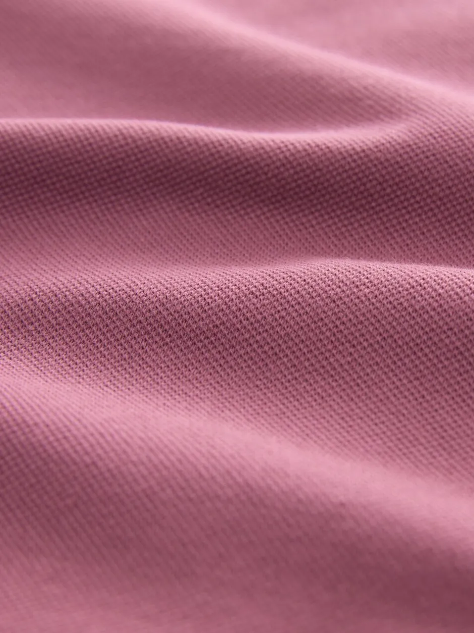 Poloshirts*Next Damson roze - Normale Pasvorm - Piqué poloshirt met korte mouwen