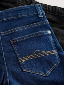 Jeans*Next - Stretchjeans 2 stuks (3-17jr) Dark Blue/ Black Denim