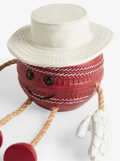 Decoraties|Next Decoratie met bungelende pootjes Red Cricket Ball