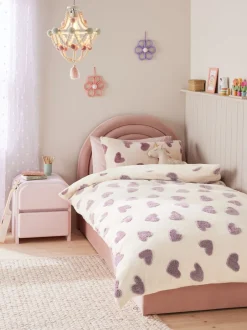 Kinderbeddengoed|Beddengoedsets En Dekbedovertrekken*Next Dekbedovertrek en kussensloop Fleece met hart