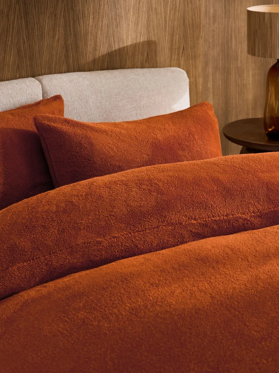 Beddengoedsets En Dekbedovertrekken|Next Dekbedovertrek- en kussensloopset van teddy fleece