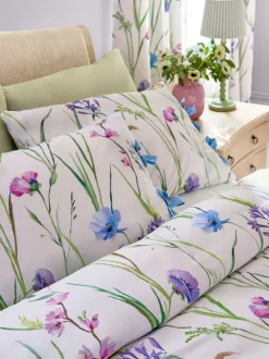 Beddengoedsets En Dekbedovertrekken*Next Dekbedovertrek en kussensloopset met lente- en weidebloemenprint