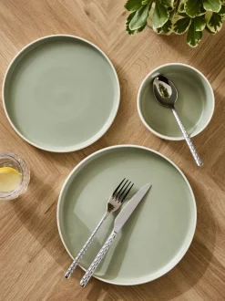 Tafelgerei|Eetservies En Pastaschalen*Next 12-delige Otis dinerset Groen