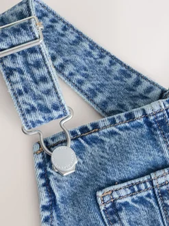 Tuinbroeken|Jumpsuits En Playsuits*Next Denim - Barrel 100% katoenen bretelbroeken (3-16jr)