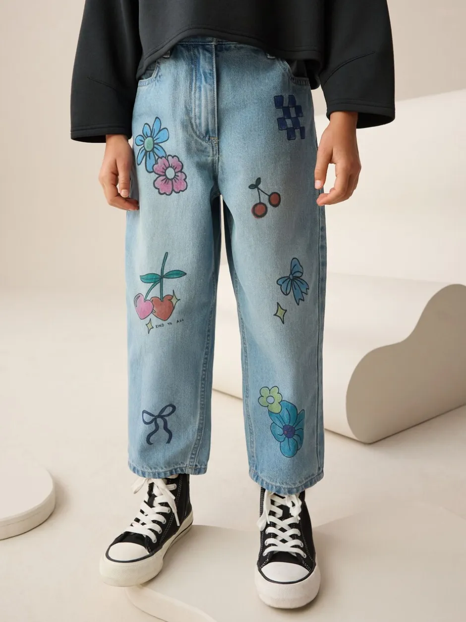 Jeans|Next Denim - Doodle Printed Jeans (3-16yrs)