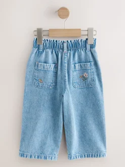 Jeans En Joggingbroeken|Jeans|Next Denim - Jeans met bloemenprint (3mnd-7jr)