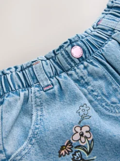 Jeans En Joggingbroeken|Jeans|Next Denim - Jeans met bloemenprint (3mnd-7jr)