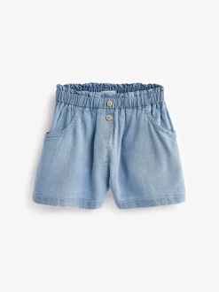Shorts|Shorts En Rokken|Next - Short met knopen (3 mnd-7 jr) Denim