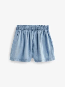 Shorts|Shorts En Rokken|Next - Short met knopen (3 mnd-7 jr) Denim