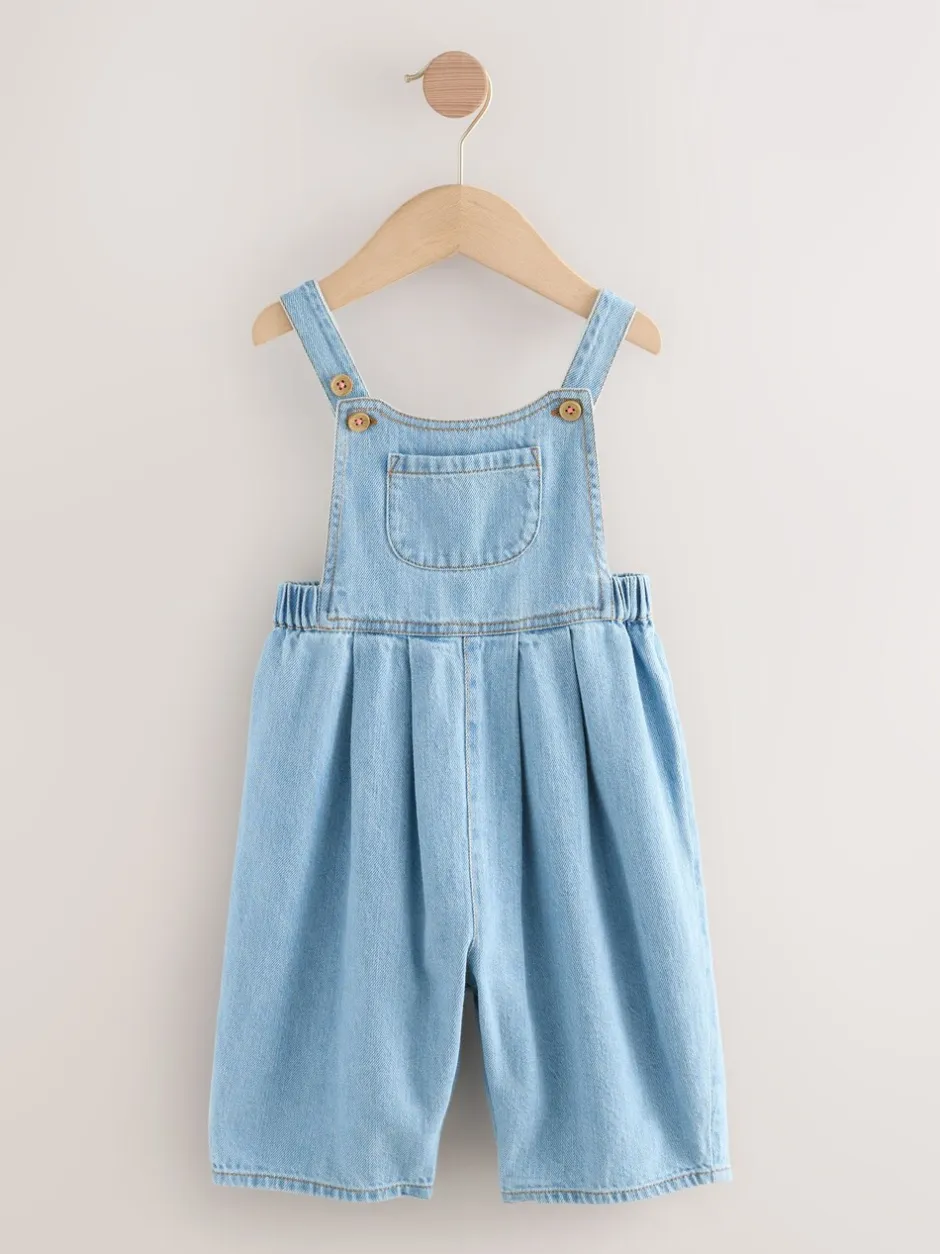 Tuinbroeken|Next Denim - Tuinbroek met lange pijpen (3mnd-8jr)