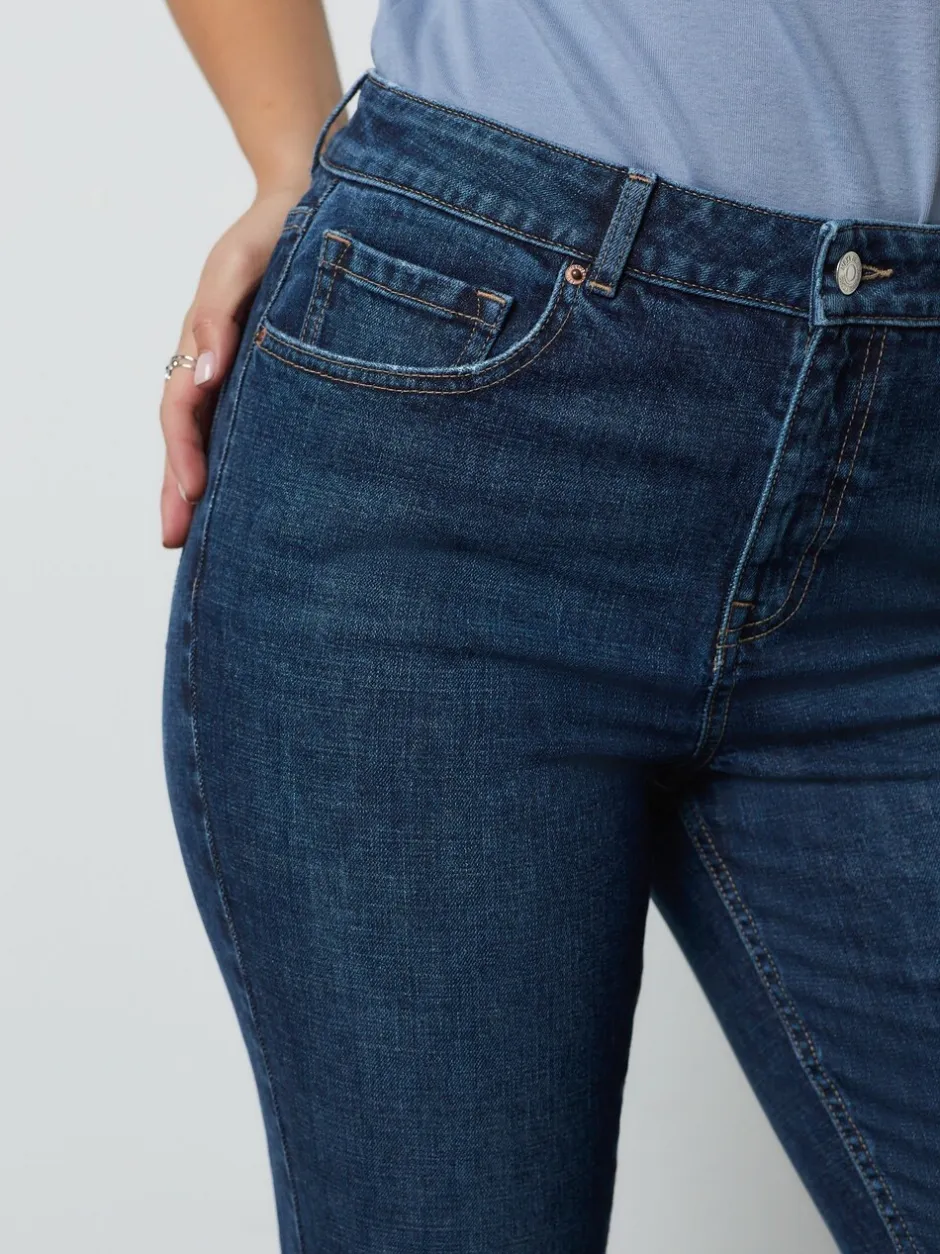 Jeans*Next - Mid Rise Authentic Bootcut Jeans Denim donkerblauw