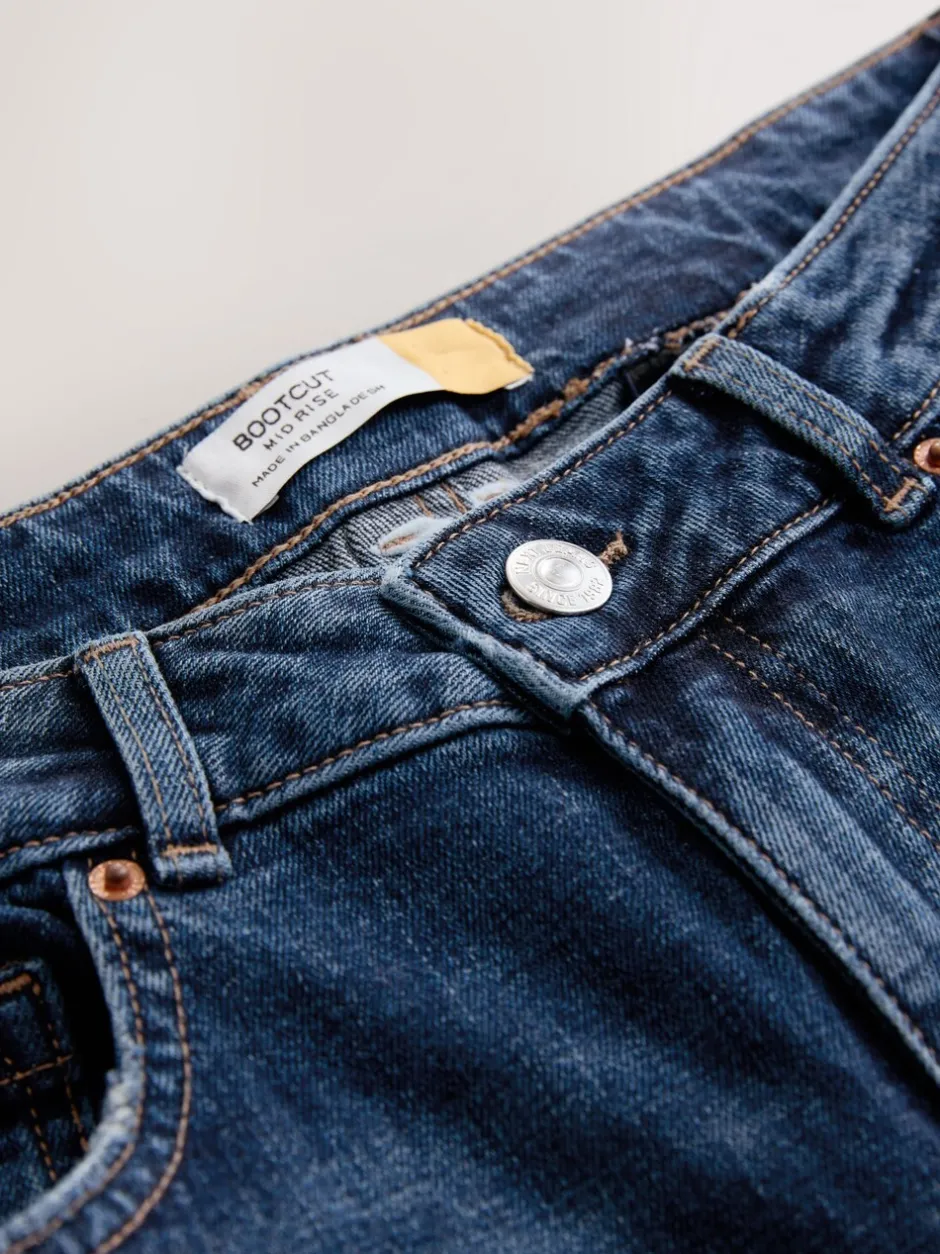Jeans*Next - Mid Rise Authentic Bootcut Jeans Denim donkerblauw
